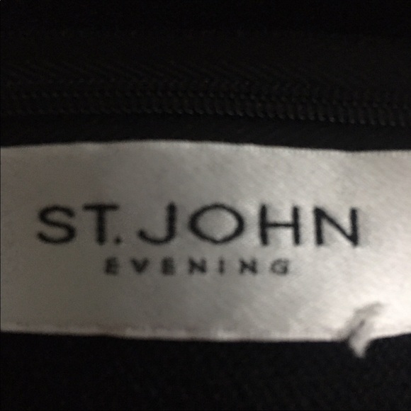 ST. JOHN NEW WITH TAGS COCKTAIL DRESS COMPLETE DRESS IS SPARKLING PAILLETTES - Picture 2 of 10